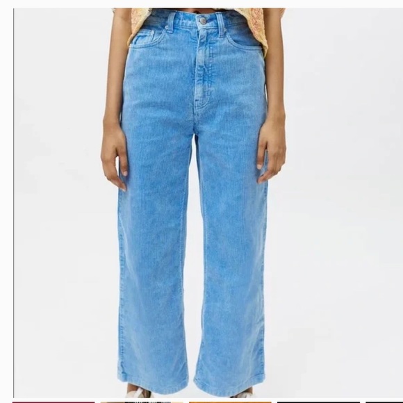 BDG High & Wide Corduroy Pants Size 29 - Picture 2 of 9